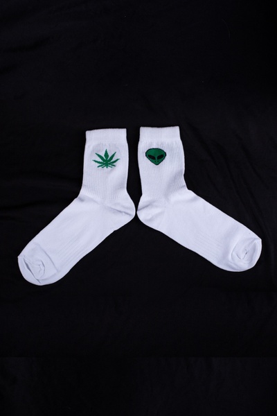 Шкарпетки Without Cannabis White 8042674 фото