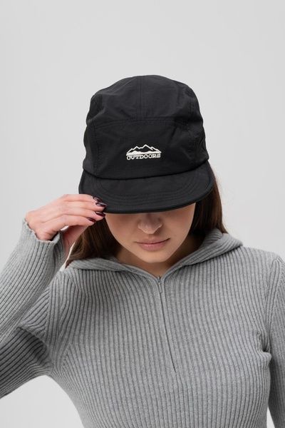 Жіноча Нейлонова Бейсболка Camp Cap Without Outdoors Black 8056192 фото