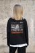 Женский Утепленный Оверсайз Свитшот На Флисе С Принтом Without Streetwear Black 8055657 фото 2