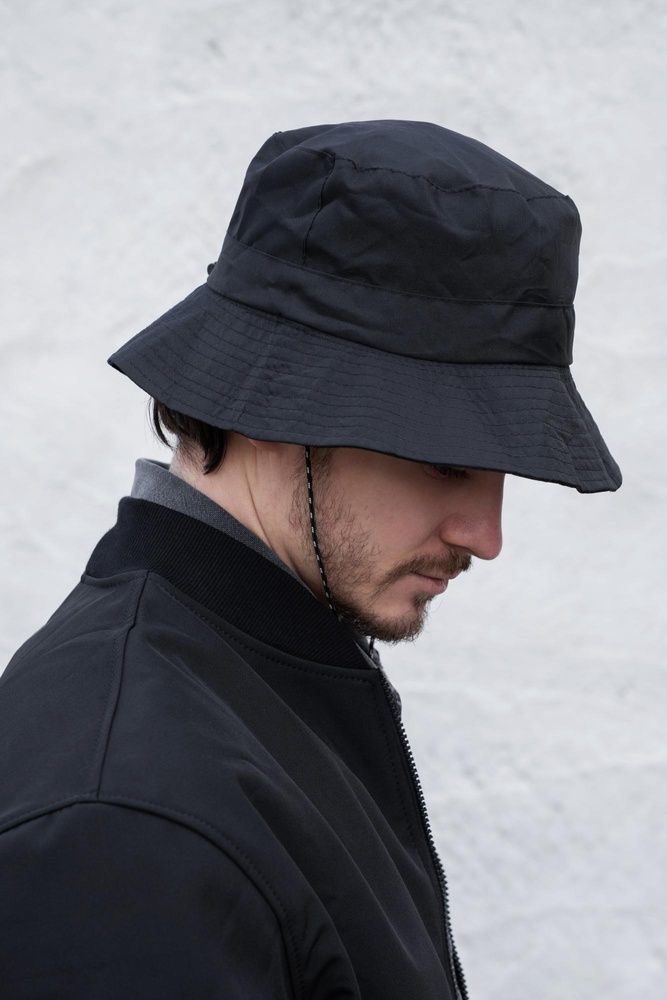 Чоловіча Компактна Панамка Трансформер Packable Hat Black 8056195 фото