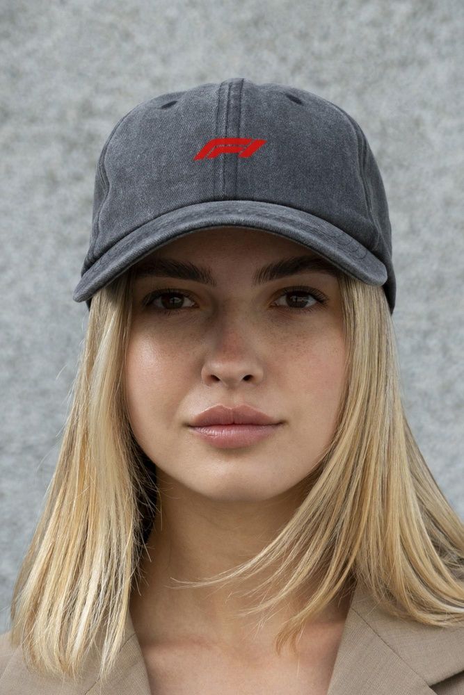 Жіноча Кепка Бейсболка Vintage Without З Принтом F1Red Black 8049854 фото