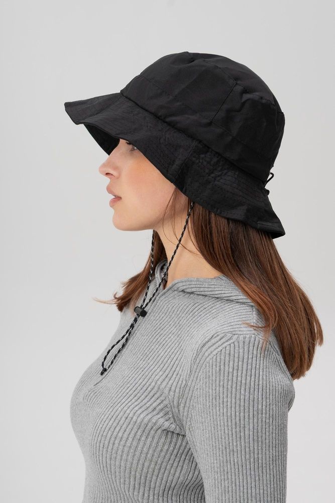 Жіноча Компактна Панамка Трансформер Packable Hat Black 8056196 фото