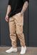 Мужские Хлопковые Брюки Карго Without Reflective Beige 8056422 фото 1