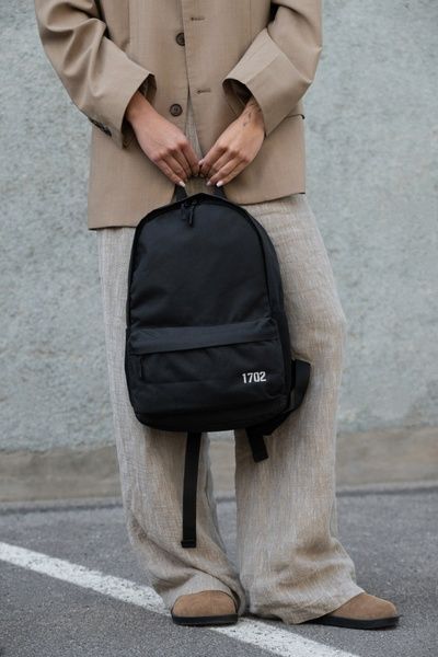 Жіночий Міський Молодіжний Рюкзак-Портфель Without Minic Reflective Для Ноутбука Black 8049730 фото