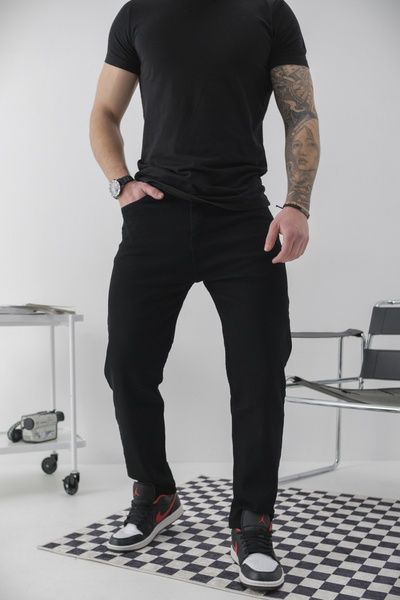 Джинсы Мужские Regular Fit Without Karma Черные 8049435 фото