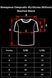 Мужская Варёная Оверсайз Футболка Without Washed с Принтом Streetwear Black 8049618 фото 5