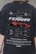 Жіноча Виварена Оверсайз Футболка Without Washed З Принтом Ferrari Black 8056143 фото 2
