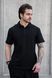 Чоловіча Футболка Поло З Ґудзиками Теніска Without Polo Black 8056213 фото 1