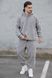 Чоловічий Флісовий Спортивний Костюм Without Utopia Gray 8055990 фото 1