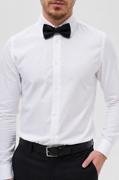 Чоловіча Класична Краватка Метелик Without Bow Black 8056545 фото