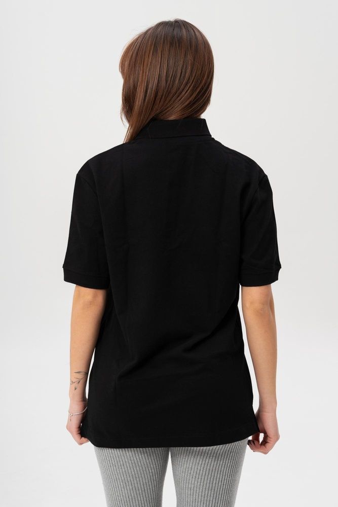 Жіноча Футболка Поло З Ґудзиками Теніска Without Polo Black 8056214 фото