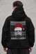 Мужское Оверсайз Худи Толстовка На Флисе С Капюшоном И Принтом Without Star Wars Black 8056101 фото 1