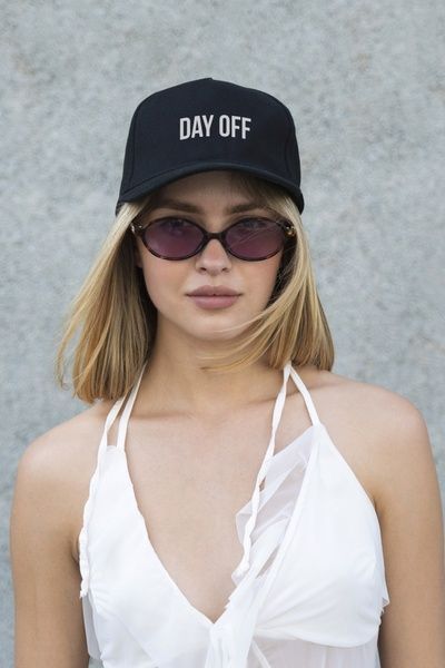 Жіноча Кепка Бейсболка Тракер Without З Принтом DayOff Black 8049746 фото