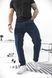 Джинсы Мужские Regular Fit Without Karma Темно Синие 8049437 фото 1