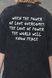 Женская Варёная Оверсайз Футболка Without Washed с Принтом Power Peace Black 8056373 фото 2