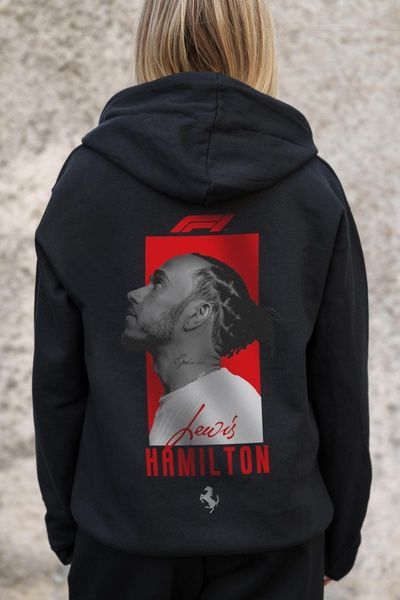 Жіноче Утеплене Зіп Худі На Флісі Зіпер З Принтом Hamilton Without Kane Black 8055823 фото