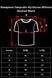 Мужская Варёная Оверсайз Футболка Without Washed с Принтом Real Madrid Black 8056374 фото 5