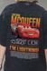 Жіноча Виварена Оверсайз Футболка Without Washed З Принтом Mcqueen Black 8056153 фото 2