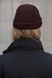 Шапка Біні Without Leon Коричнева Woman 8055960 фото 4