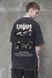 Чоловіча Виварена Оверсайз Футболка Without Washed З Принтом S1000RR Black 8056380 фото 1