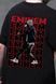 Чоловіча Оверсайз Футболка Without З Принтом Eminem Black 8056239 фото 2