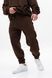 Мужские Теплые Флисовые Спортивные Брюки Джогеры Without Port Brown 8055978 фото 1