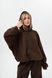 Жіночий Флісовий Спортивний Костюм Without Utopia Brown 8055993 фото 6