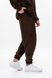 Мужские Теплые Флисовые Спортивные Брюки Джогеры Without Port Brown 8055978 фото 3