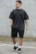 Мужские Хлопковые Базовые Трикотажные Шорты Without Basic Black 8049719 фото 4