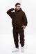 Чоловічий Флісовий Спортивний Костюм Without Utopia Brown 8055992 фото 1