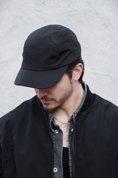 Чоловіча Нейлонова Бейсболка Camp Cap Without Way Black 8056189 фото